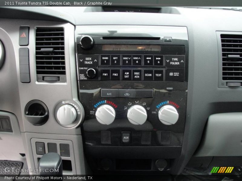 Controls of 2011 Tundra TSS Double Cab