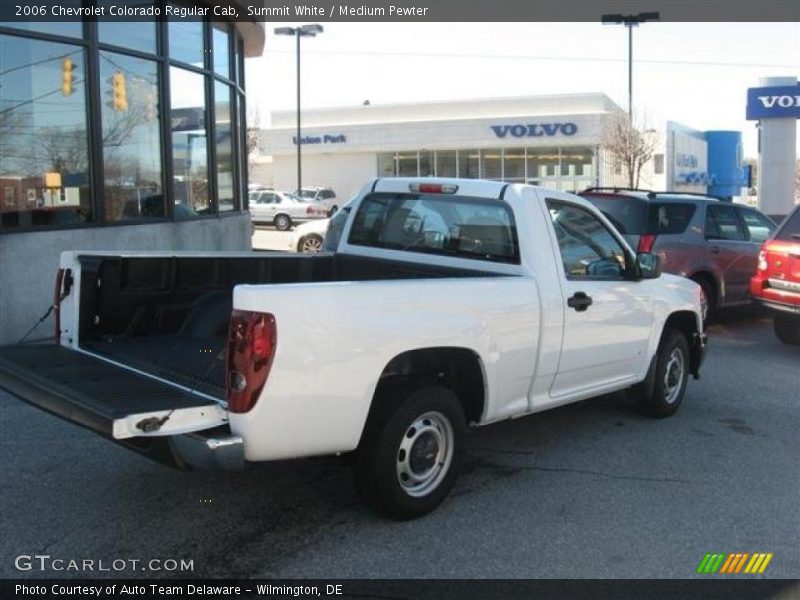 Summit White / Medium Pewter 2006 Chevrolet Colorado Regular Cab