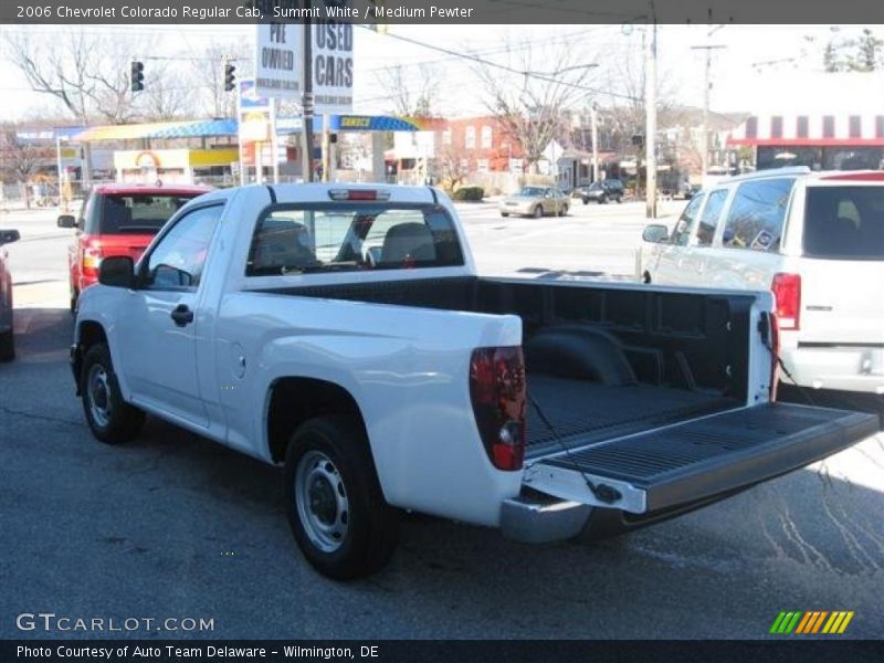 Summit White / Medium Pewter 2006 Chevrolet Colorado Regular Cab