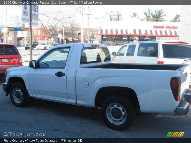Summit White / Medium Pewter 2006 Chevrolet Colorado Regular Cab