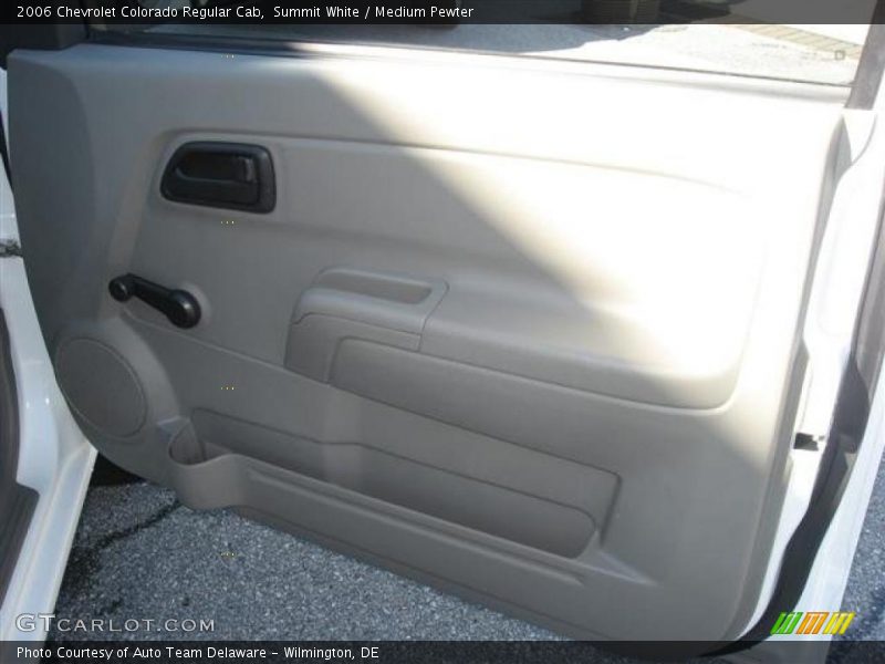 Summit White / Medium Pewter 2006 Chevrolet Colorado Regular Cab