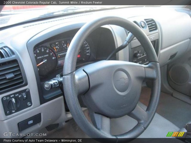 Summit White / Medium Pewter 2006 Chevrolet Colorado Regular Cab