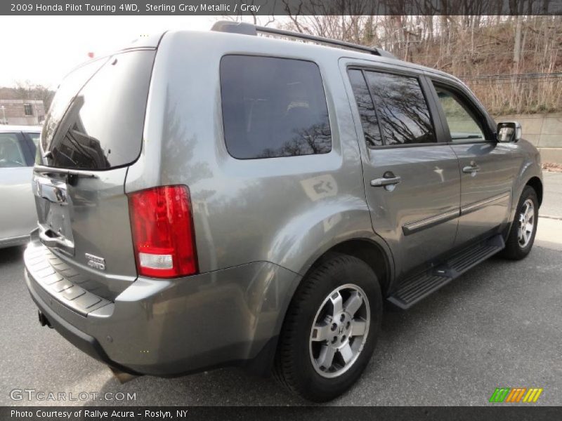 Sterling Gray Metallic / Gray 2009 Honda Pilot Touring 4WD