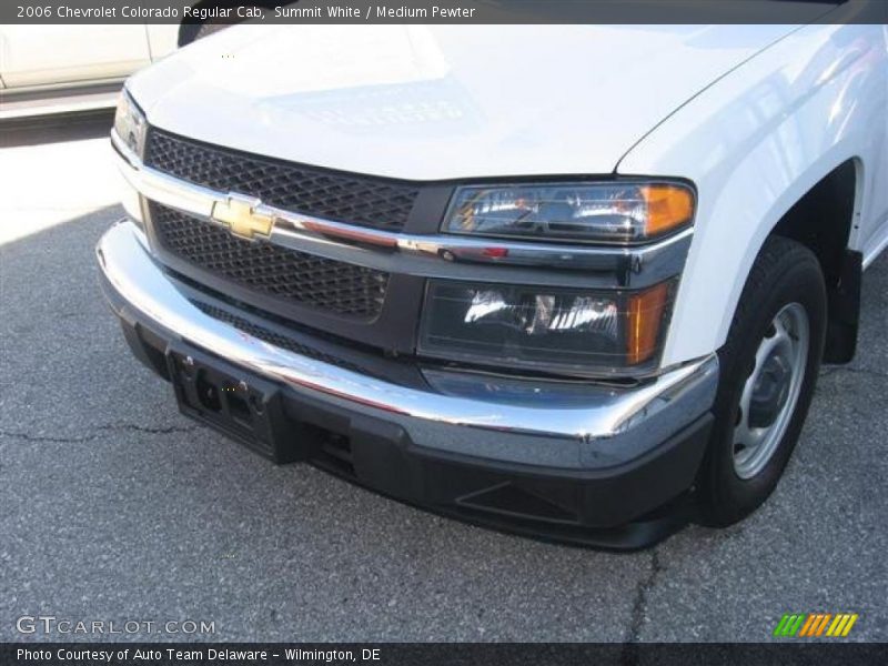 Summit White / Medium Pewter 2006 Chevrolet Colorado Regular Cab