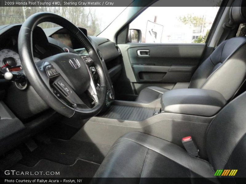 Sterling Gray Metallic / Gray 2009 Honda Pilot Touring 4WD