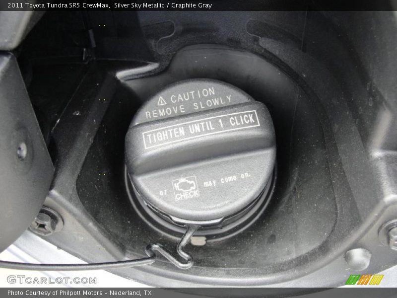 Silver Sky Metallic / Graphite Gray 2011 Toyota Tundra SR5 CrewMax