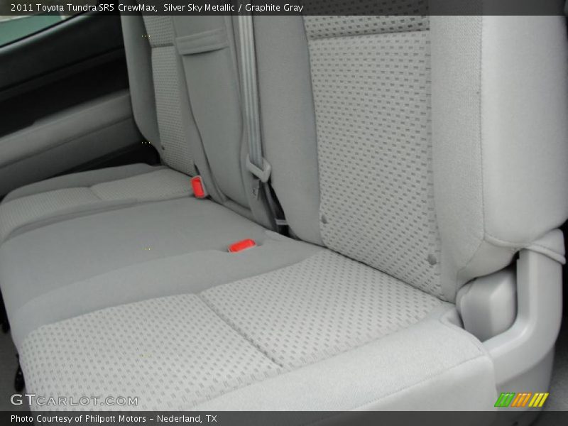 Silver Sky Metallic / Graphite Gray 2011 Toyota Tundra SR5 CrewMax