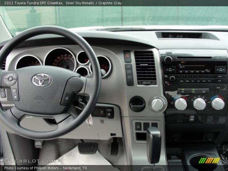 Dashboard of 2011 Tundra SR5 CrewMax