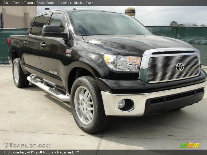 Front 3/4 View of 2011 Tundra Texas Edition CrewMax