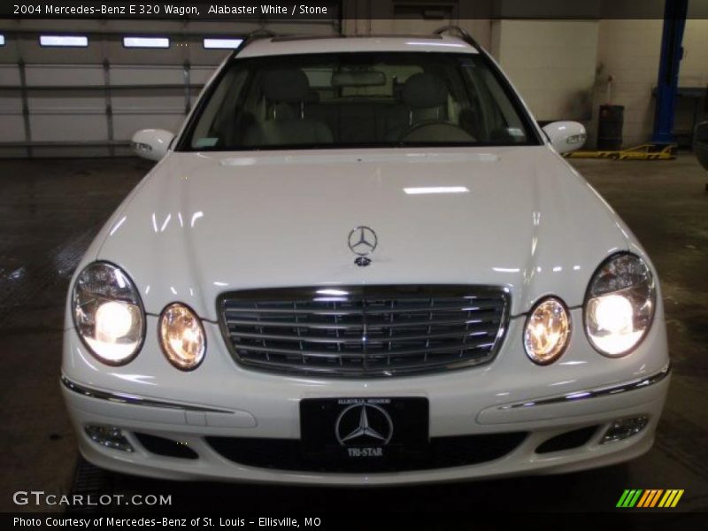 Alabaster White / Stone 2004 Mercedes-Benz E 320 Wagon