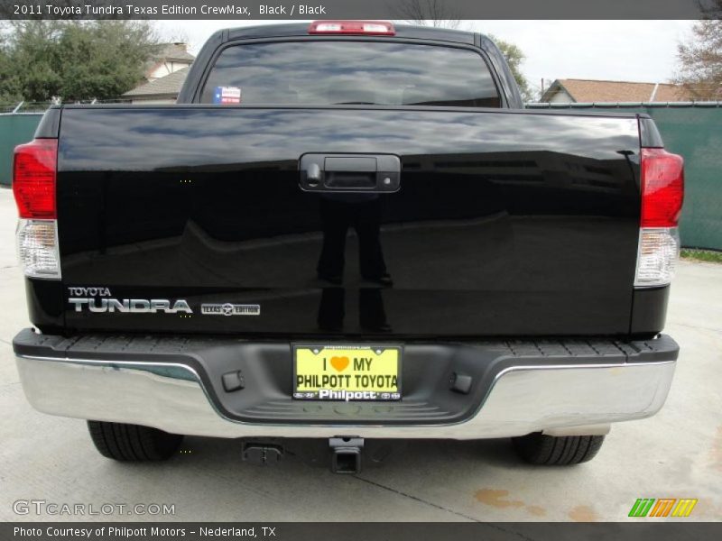 Black / Black 2011 Toyota Tundra Texas Edition CrewMax