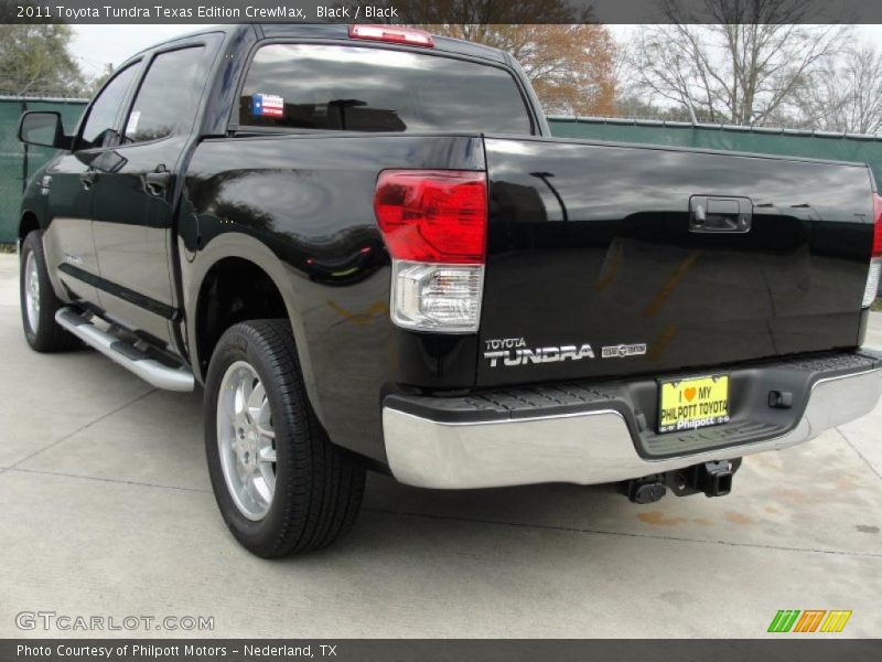Black / Black 2011 Toyota Tundra Texas Edition CrewMax