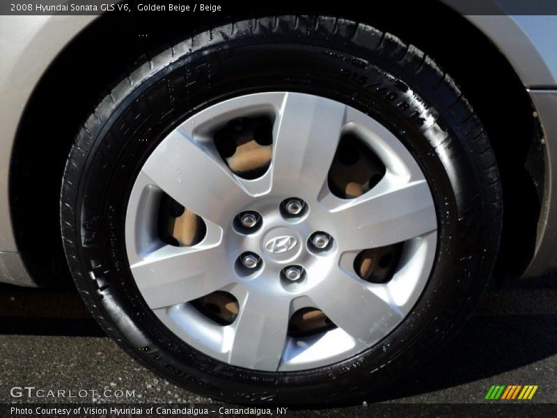 Golden Beige / Beige 2008 Hyundai Sonata GLS V6