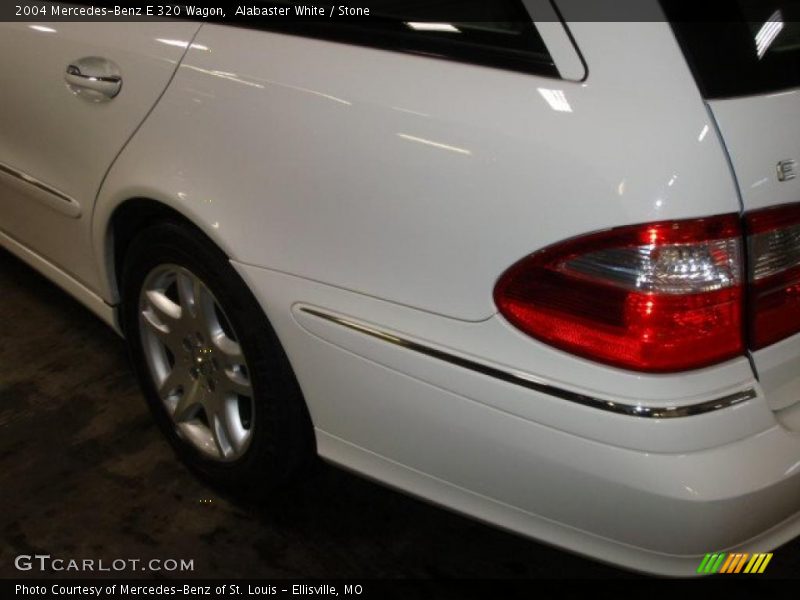 Alabaster White / Stone 2004 Mercedes-Benz E 320 Wagon