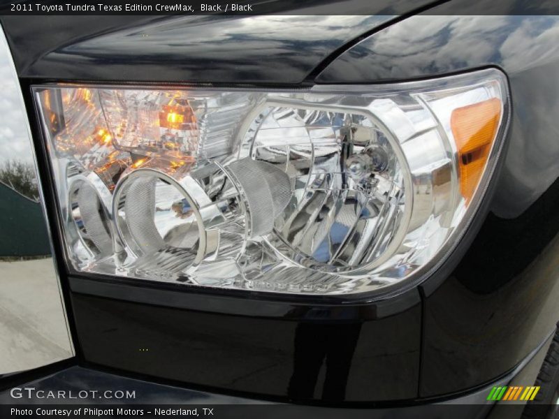 Black / Black 2011 Toyota Tundra Texas Edition CrewMax