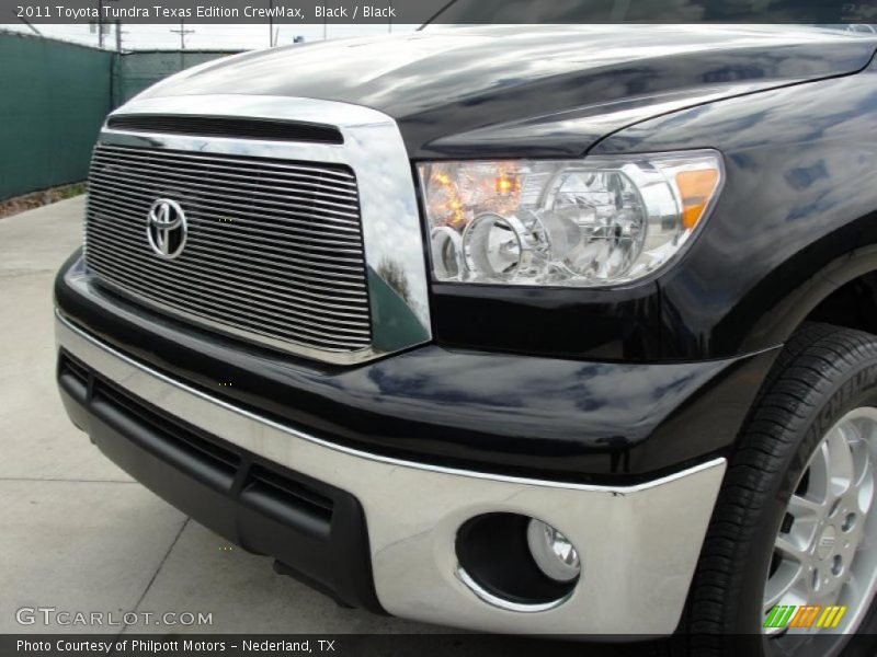 Black / Black 2011 Toyota Tundra Texas Edition CrewMax