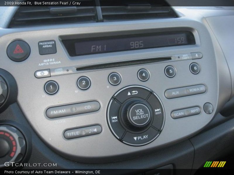 Controls of 2009 Fit 