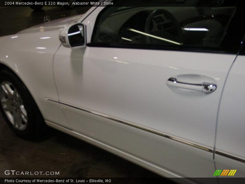 Alabaster White / Stone 2004 Mercedes-Benz E 320 Wagon