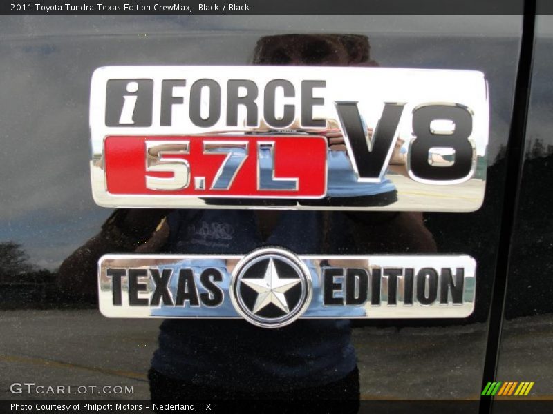  2011 Tundra Texas Edition CrewMax Logo