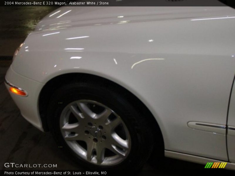 Alabaster White / Stone 2004 Mercedes-Benz E 320 Wagon