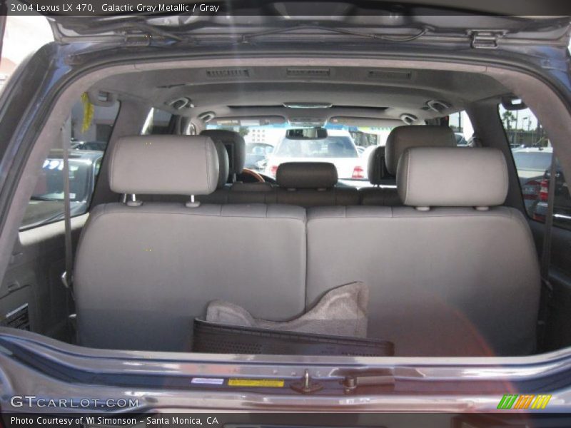 Galactic Gray Metallic / Gray 2004 Lexus LX 470