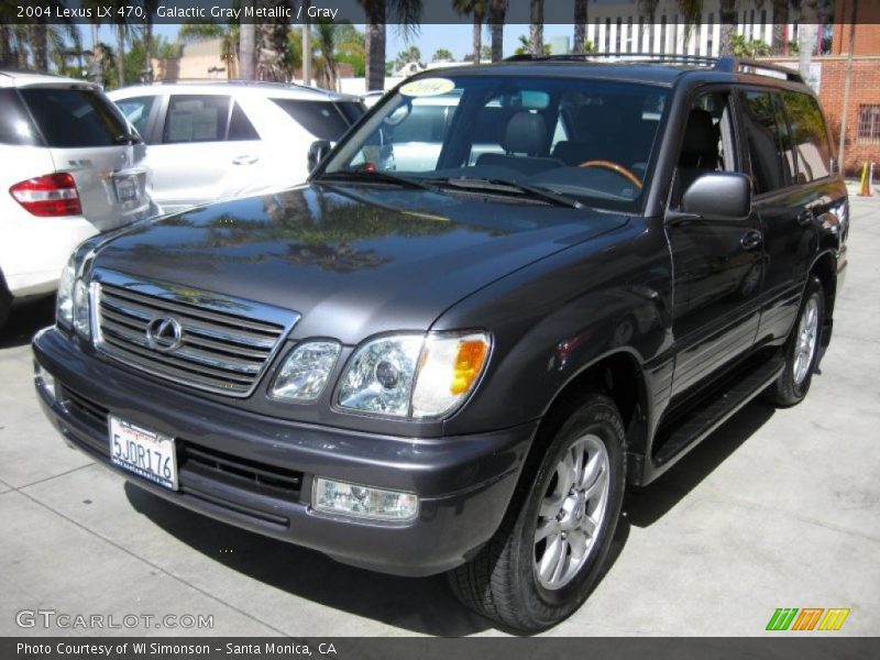 Galactic Gray Metallic / Gray 2004 Lexus LX 470