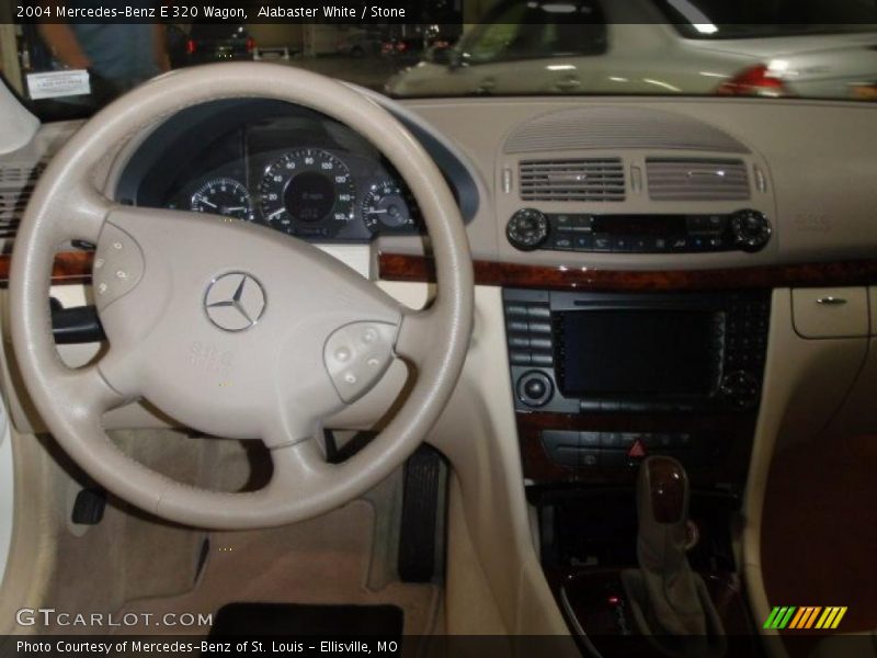 Alabaster White / Stone 2004 Mercedes-Benz E 320 Wagon