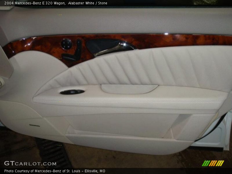 Alabaster White / Stone 2004 Mercedes-Benz E 320 Wagon