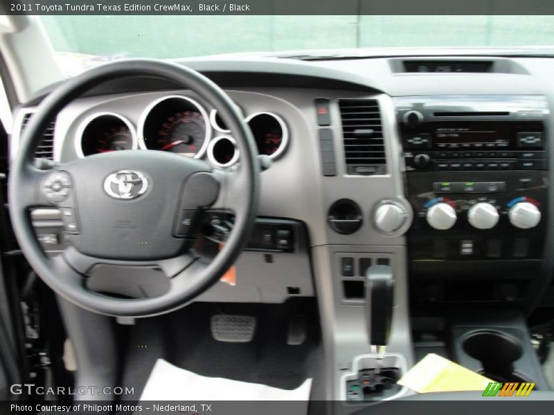 Black / Black 2011 Toyota Tundra Texas Edition CrewMax