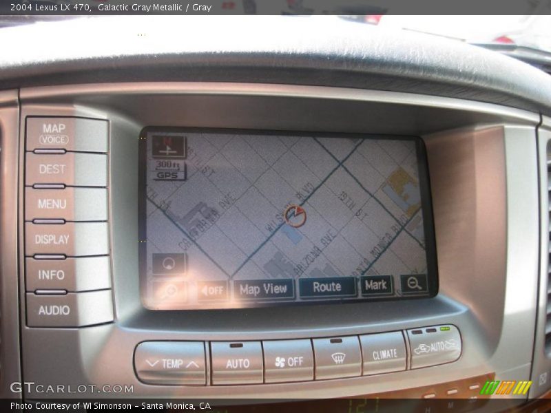 Galactic Gray Metallic / Gray 2004 Lexus LX 470