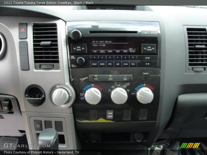 Black / Black 2011 Toyota Tundra Texas Edition CrewMax