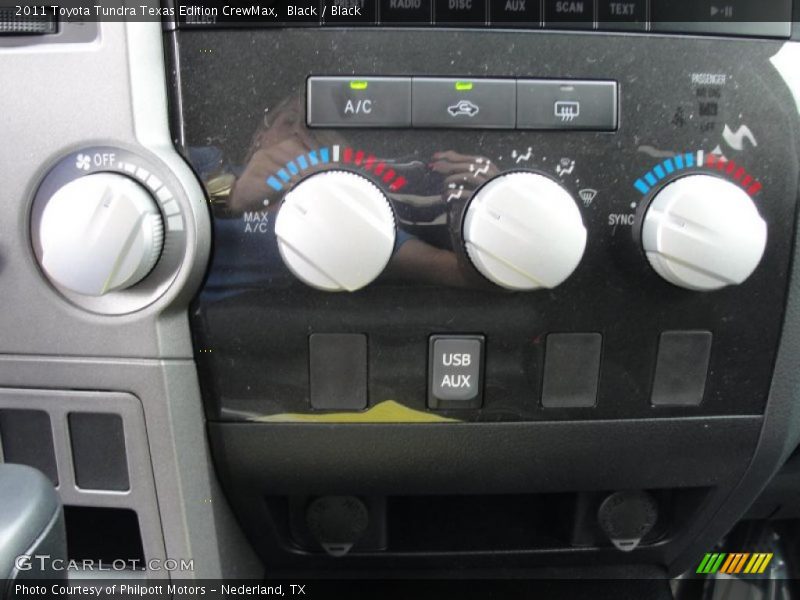 Black / Black 2011 Toyota Tundra Texas Edition CrewMax
