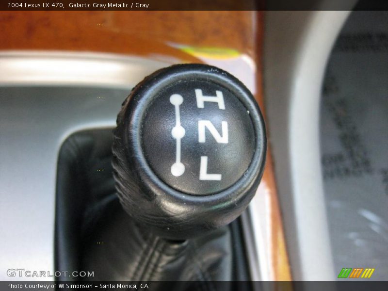 Galactic Gray Metallic / Gray 2004 Lexus LX 470