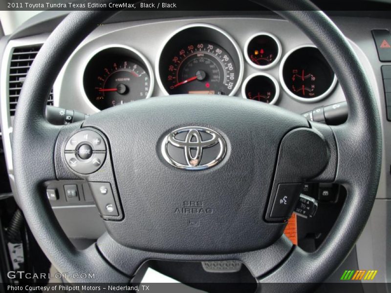  2011 Tundra Texas Edition CrewMax Steering Wheel