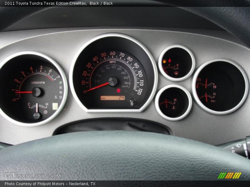  2011 Tundra Texas Edition CrewMax Texas Edition CrewMax Gauges