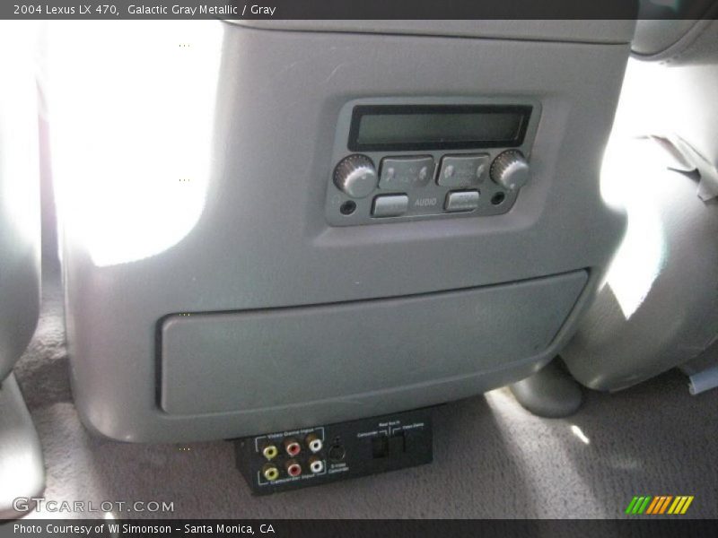 Galactic Gray Metallic / Gray 2004 Lexus LX 470