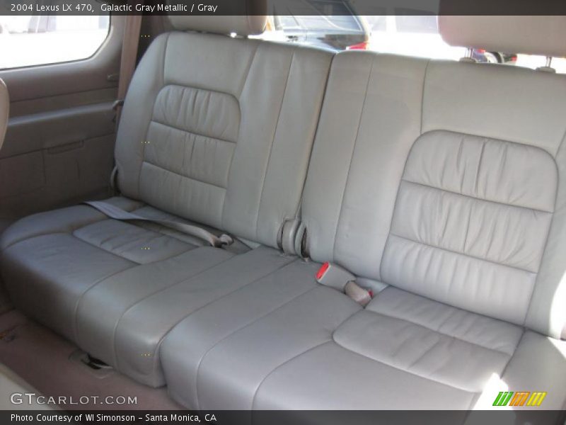 Galactic Gray Metallic / Gray 2004 Lexus LX 470