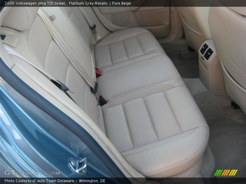 Platinum Grey Metallic / Pure Beige 2006 Volkswagen Jetta TDI Sedan