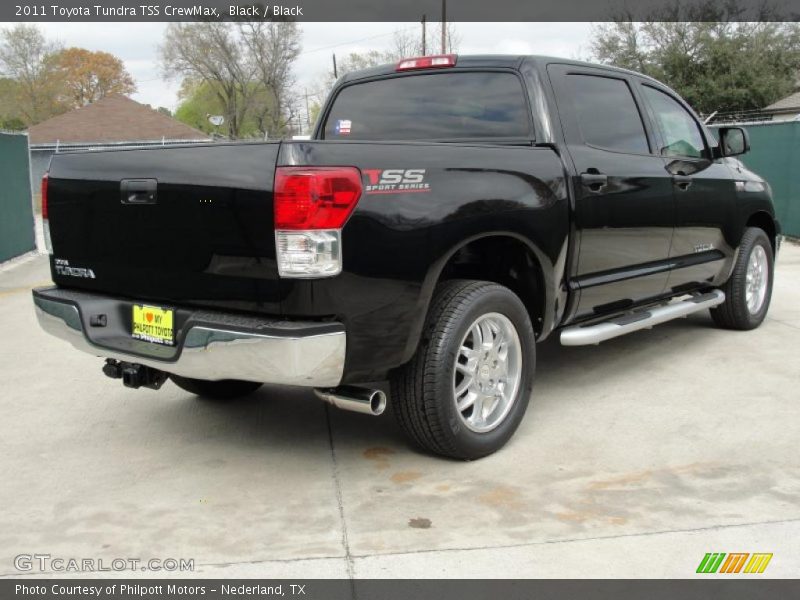 Black / Black 2011 Toyota Tundra TSS CrewMax