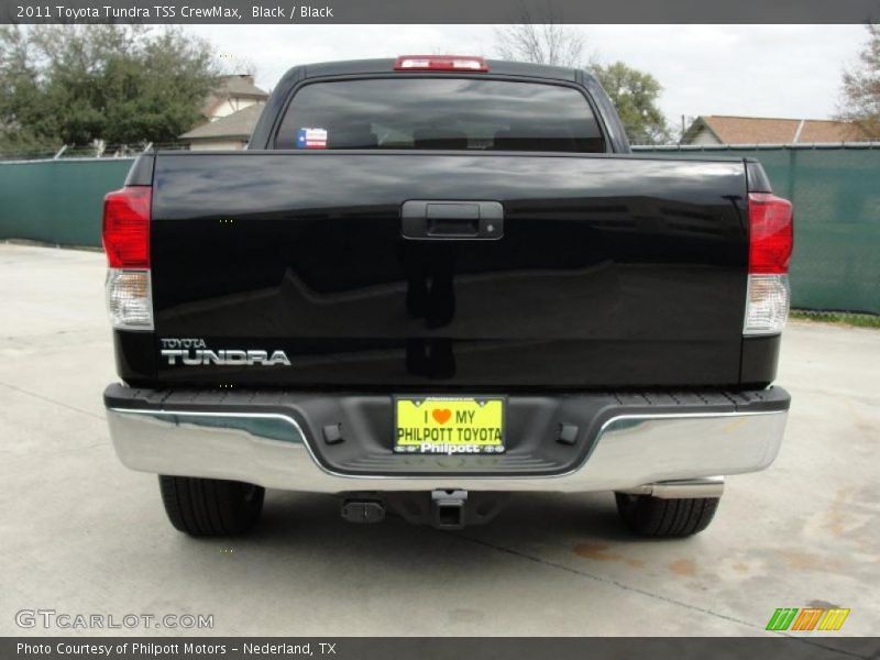 Black / Black 2011 Toyota Tundra TSS CrewMax