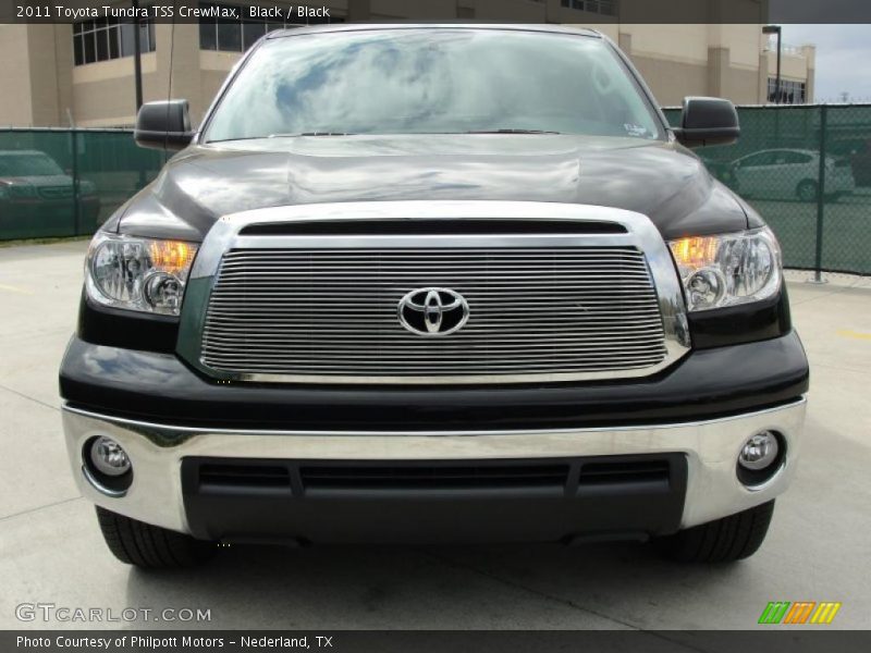 Black / Black 2011 Toyota Tundra TSS CrewMax