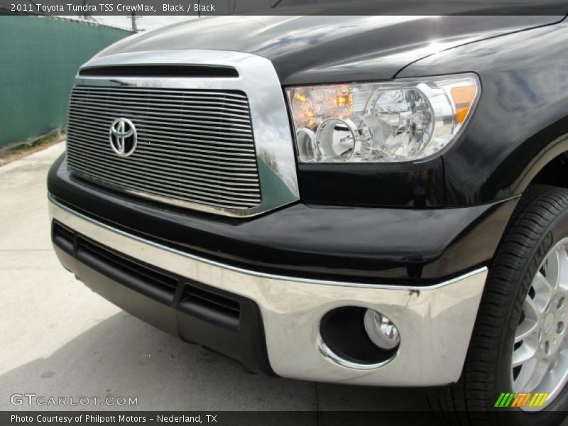 Black / Black 2011 Toyota Tundra TSS CrewMax