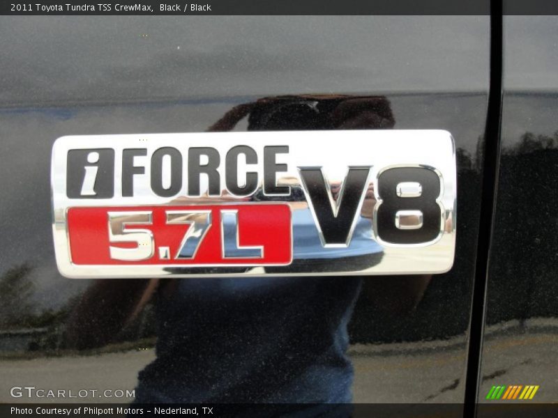 Black / Black 2011 Toyota Tundra TSS CrewMax