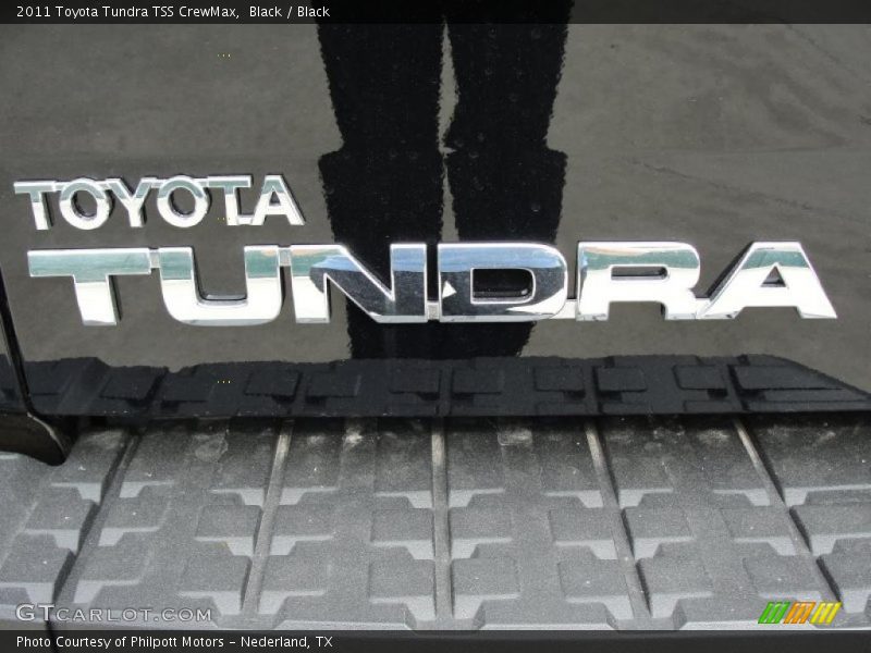 Black / Black 2011 Toyota Tundra TSS CrewMax
