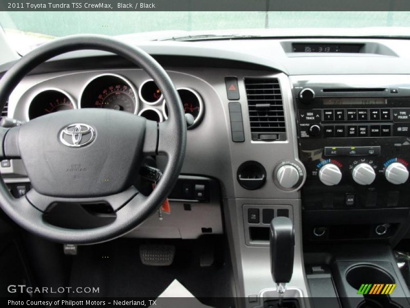 Black / Black 2011 Toyota Tundra TSS CrewMax