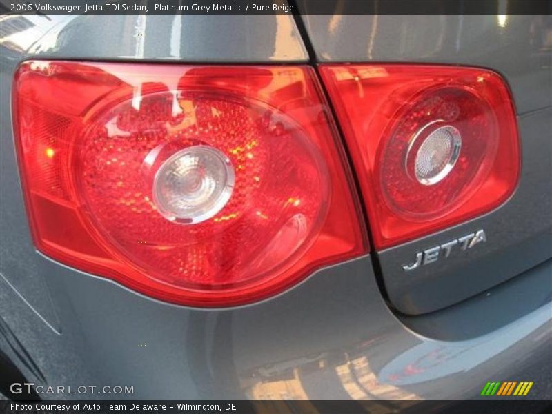 Platinum Grey Metallic / Pure Beige 2006 Volkswagen Jetta TDI Sedan