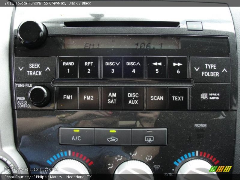 Black / Black 2011 Toyota Tundra TSS CrewMax