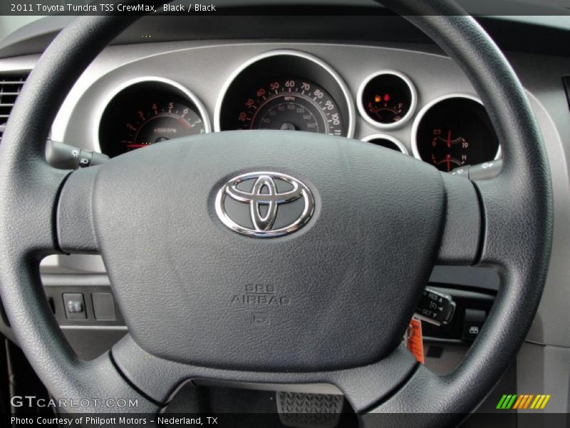 Black / Black 2011 Toyota Tundra TSS CrewMax