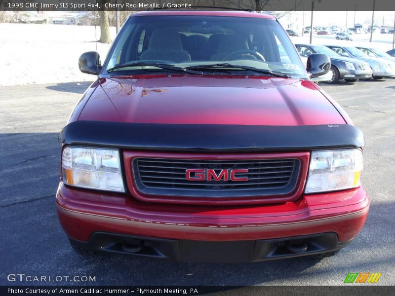 Cherry Red Metallic / Graphite 1998 GMC Jimmy SLS Sport 4x4