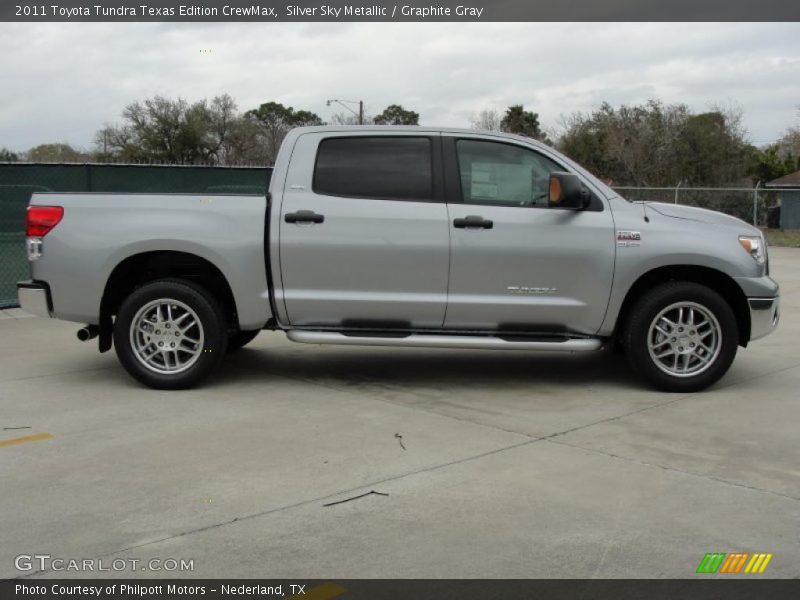  2011 Tundra Texas Edition CrewMax Silver Sky Metallic